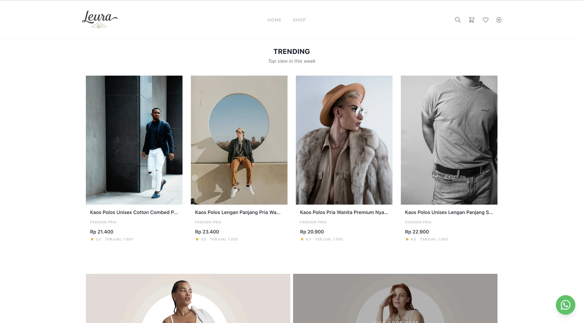 Leura - Web Catalog