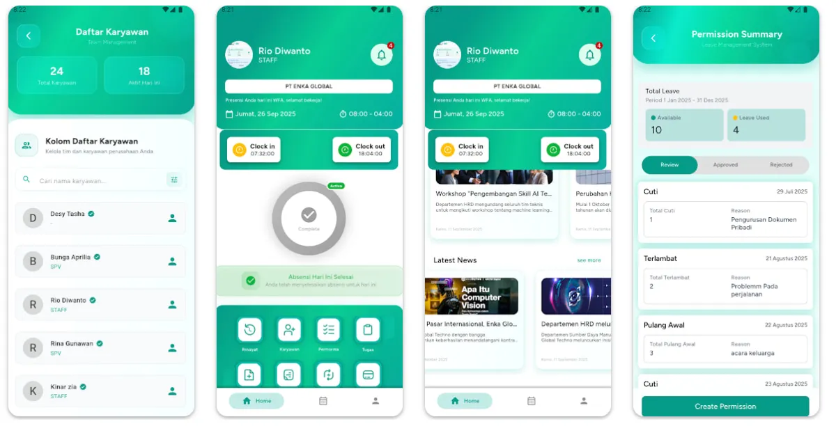 Upsen – AI Face Recognition Attendance System - Thumbnail 1