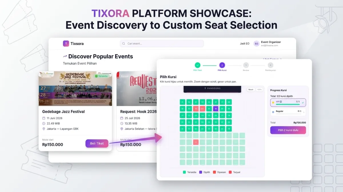 Tixora - Event Ticket Platform - Thumbnail 5